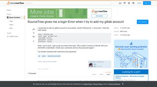 SourceTree gives me a login Error when I try to add my gitlab ...