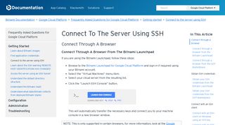Connect to the server using SSH - Bitnami Documentation