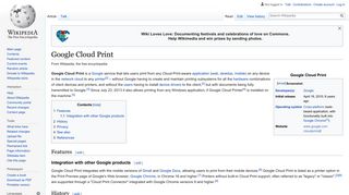 Google Cloud Print - Wikipedia