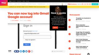 You can now log into Gmail without a Google account - TNW