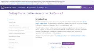 Getting Started on Heroku with Heroku Connect | Heroku Dev Center