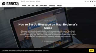 How to Set Up iMessage on Mac: Beginner's Guide - iGeeksBlog.com