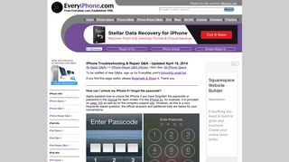 How to Unlock iPhone with Forgotten Passcode: EveryiPhone.com