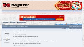 Cannot access to jobstreet after logging in - Lowyat Forum ...