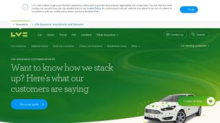 Customer Reviews for Car Insurance | LV=