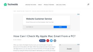 How Can I Check My Apple Mac Email From a PC? | Techwalla.com
