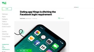 Dating app Hinge is ditching the Facebook login requirement ...