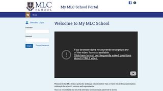 My MLC School Portal