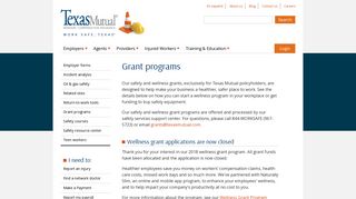 Texas Mutual's Safety Grant Program