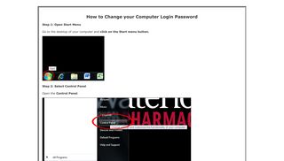 Windows - How to Change your Computer Login Password ...