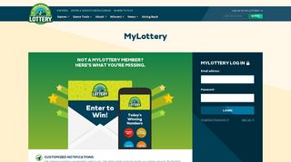 Log In to My Lottery - Colorado Lottery