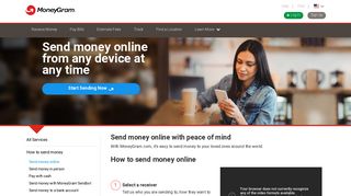 How to Transfer or Send Money Online | MoneyGram