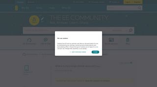Solved: Where is my orange mobile account? - The EE Community