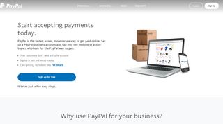 PayPal Business Account - PayPal