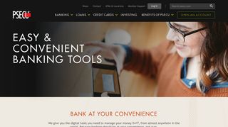Easy & Convenient Banking Tools | Benefits of PSECU | PSECU ...