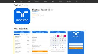 Randstad Timesheets on the App Store - iTunes - Apple