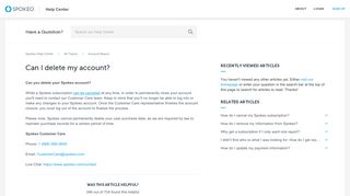 Can I delete my account? – Spokeo Help Center