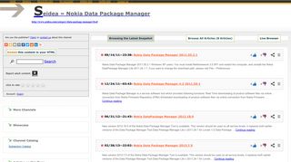 Seidea » Nokia Data Package Manager