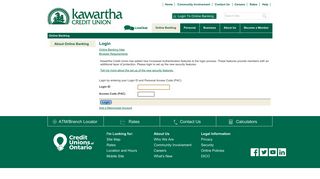 Kawartha Credit Union - Online Banking