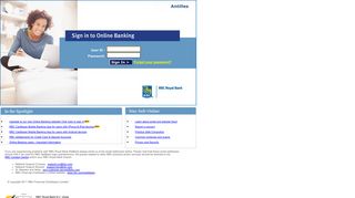 Login to Online Banking - RBC Royal Bank NetBank