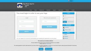 Spy phone, Mobile spy login - Spy-phone-app