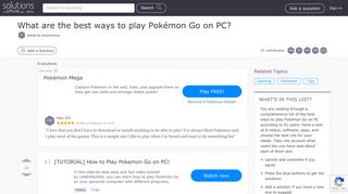 9 Best ways to play Pokémon Go on PC 2019 - Softonic