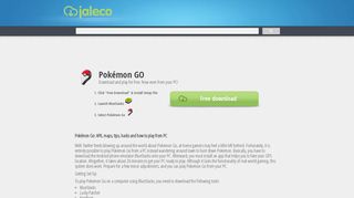 Pokémon GO - Free Download