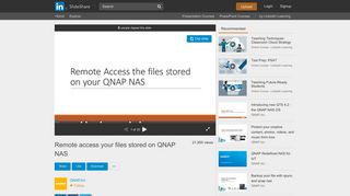 Remote access your files stored on QNAP NAS - SlideShare