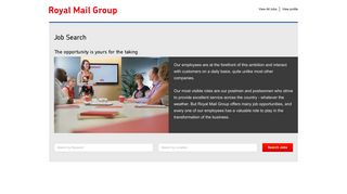 My Candidate Profile - Royal Mail Group Jobs