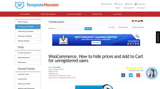 WooCommerce. How to hide prices and Add to Cart for unregistered ...