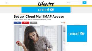 Set Up iCloud Mail IMAP Access for Your Email - Lifewire