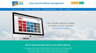 Church websites - Church Website Design