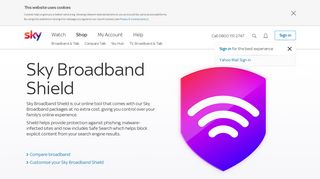 Sky Broadband Shield - Sky.com