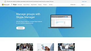 Skype Manager | Allocate credit & subscription between people