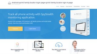 Android sprint family locator login page sprint family locator sign in ...
