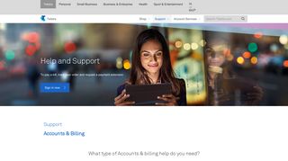 Telstra - Account & Billing - Support