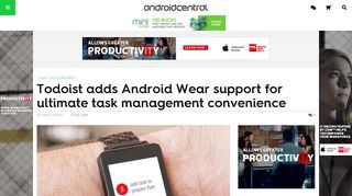 Todoist adds Android Wear support for ultimate task management ...
