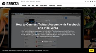 How to Connect your Twitter Account with Facebook and Vice-versa