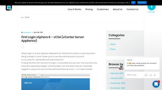 First Login vSphere 6 – vCSA (vCenter Server Appliance) | Opvizor
