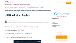 VPN Unlimited Review: Why It's NOT For Everyone... - The Best VPN