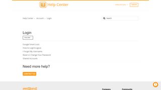 Login – Help Center - Wattpad Support