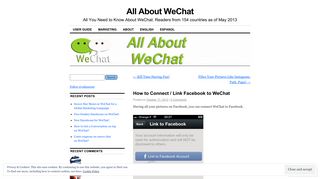 How to Connect / Link Facebook to WeChat | All About WeChat