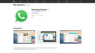 WhatsApp Desktop on the Mac App Store - iTunes - Apple
