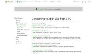 Connecting to Xbox Live from a PC - Xbox Support