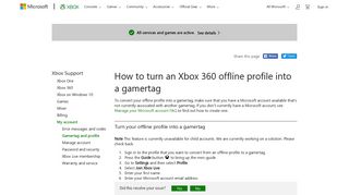 Turn Xbox Offline Profile into a Gamertag | Join Xbox Live