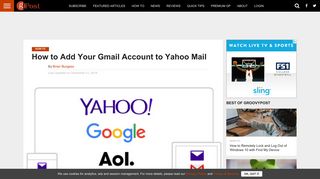 How to Add Your Gmail Account to Yahoo Mail - groovyPost