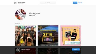 #luckygame hashtag on Instagram • Photos and Videos