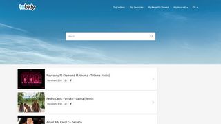 Tubidy Mobile Video Search Engine