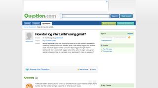 How do I log into tumblr using gmail? - Question.com