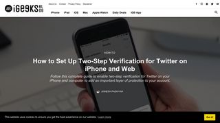 How to Set Up Two-Step Verification for Twitter on iPhone and Web